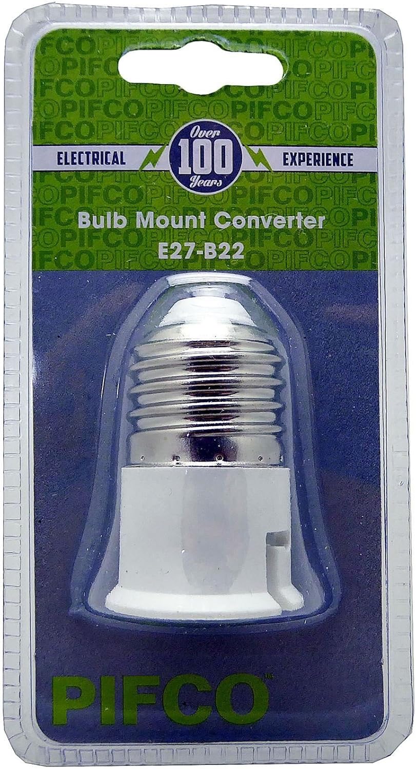 PIFCO E27-B22 Adapter for LED Bulbs image 0