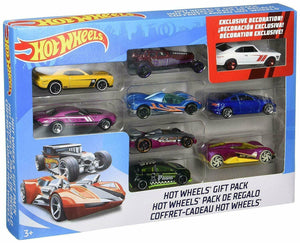 Mattel Hot Wheels 9 Car Cars Gift Pack Styles May Vary image 0
