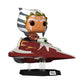 Funko Pop! Ride Super Deluxe Star Wars - Ahsoka Tano in Delta 7 Jedi Starfighter image 1