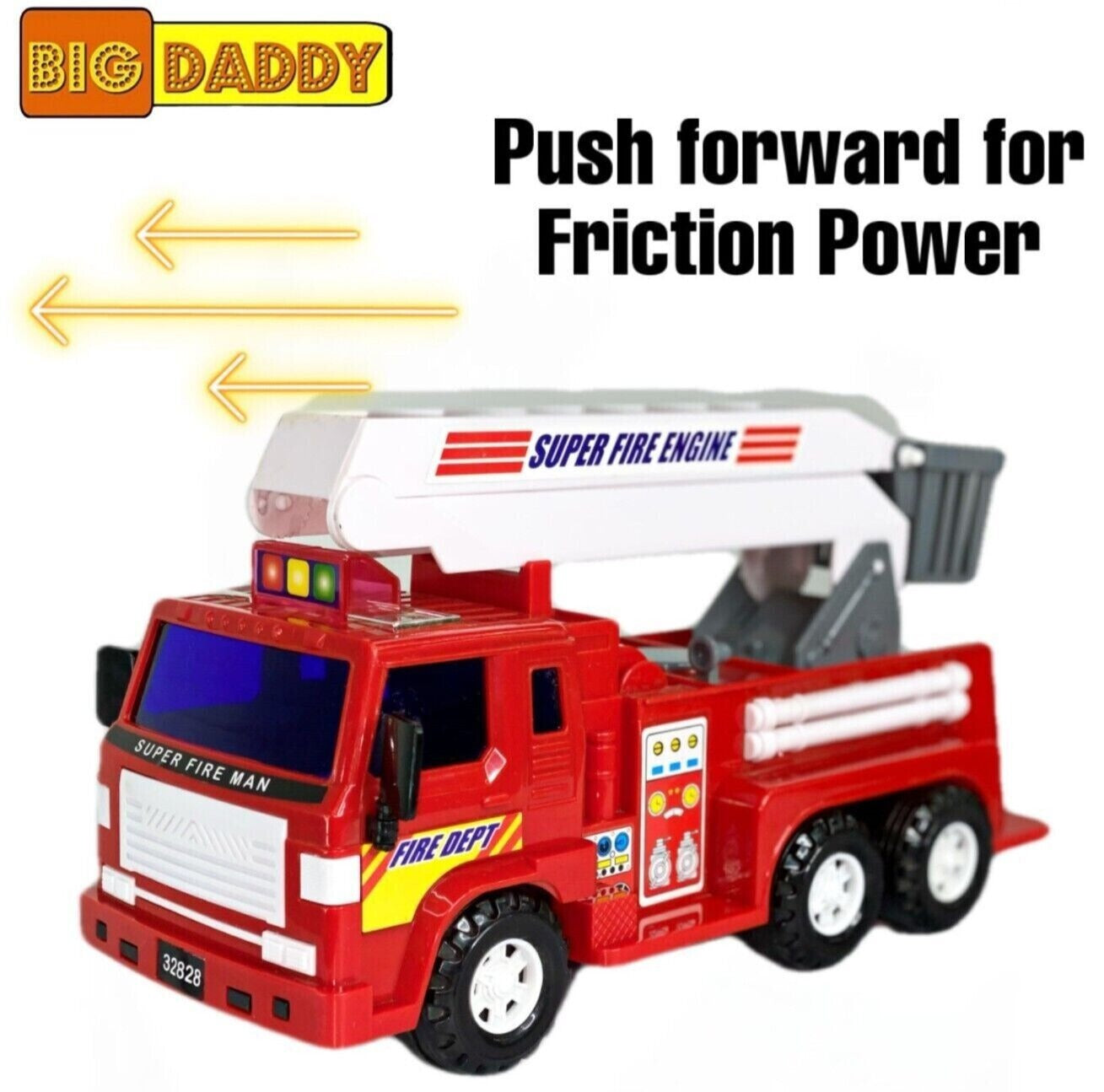 Big Daddy Fire Engine Truck Rescue Vehicle image 1