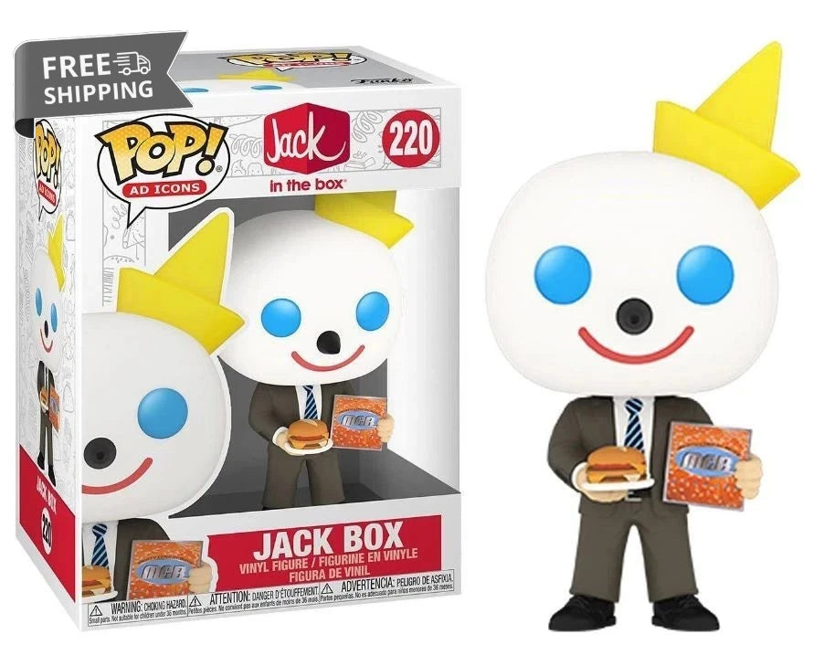 Funko POP! Ad Icon: Jack in The Box - Jack Box Mascot image 0