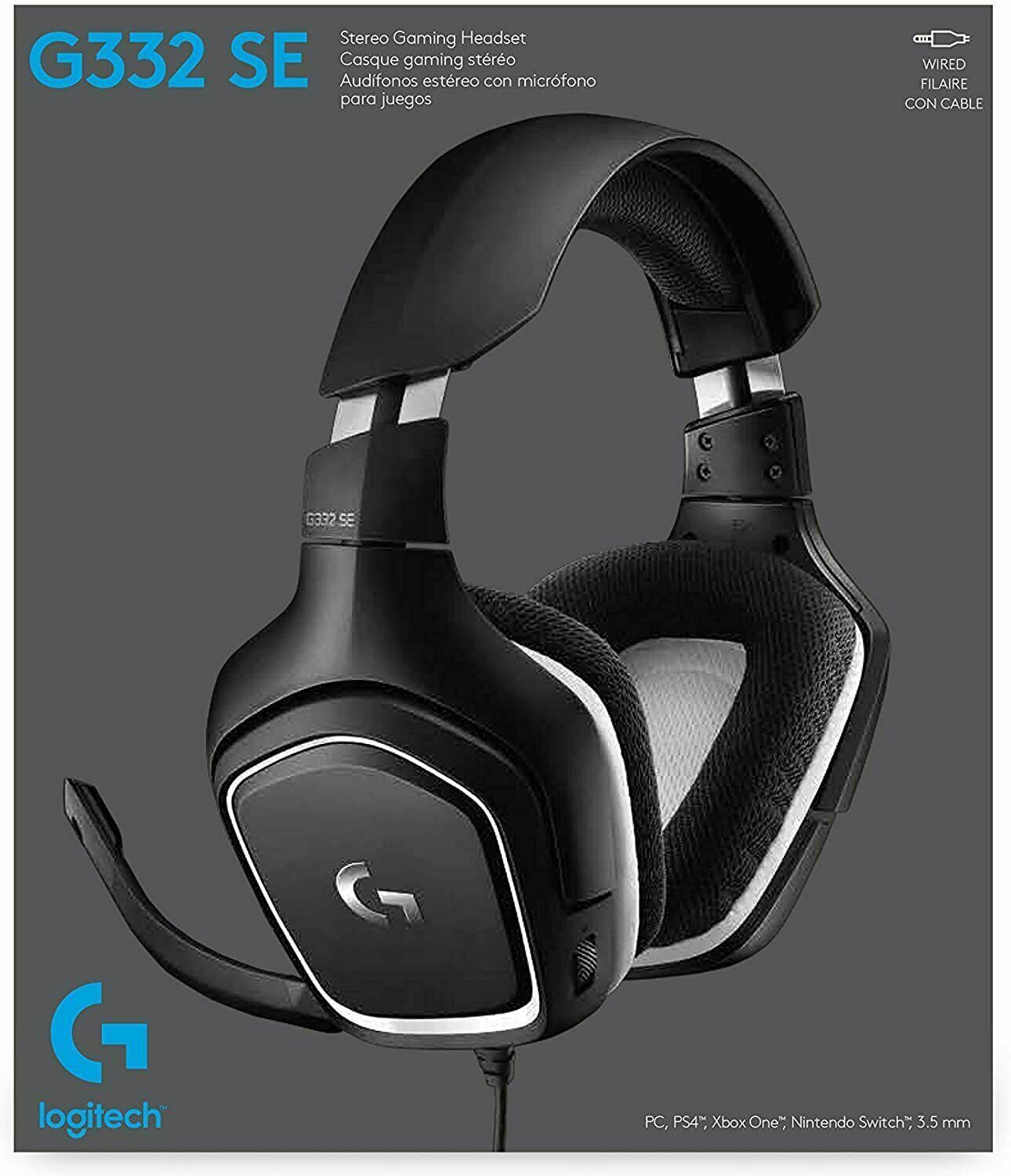 Logitech Wired Stereo Gaming Headset image 2