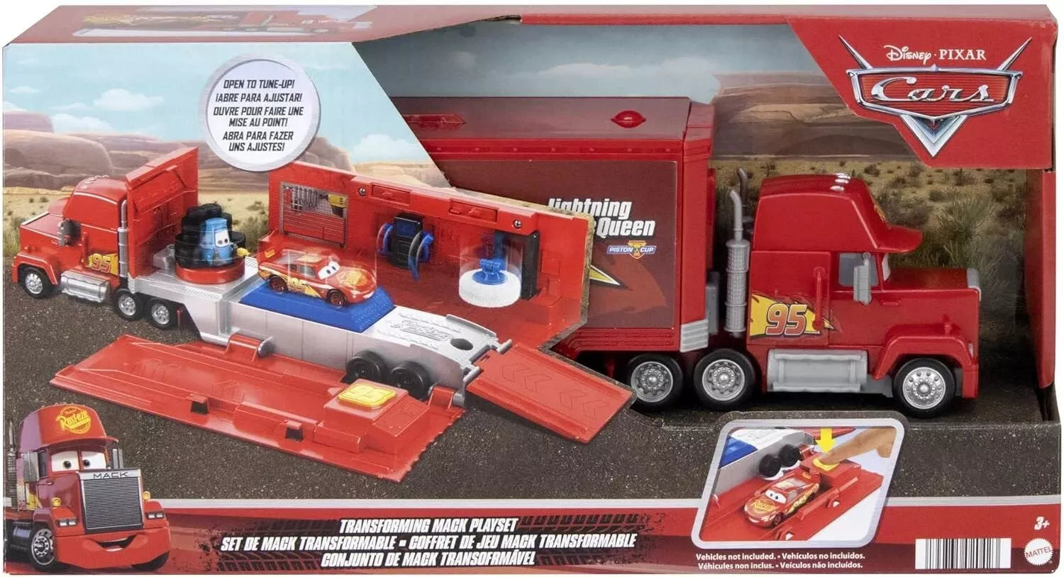 Disney Pixar Cars Transforming Mack Lorry Playset image 0