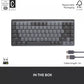 Logitech MX Mechanical Mini Wireless Illuminated Keyboard Graphite US Layout image 8