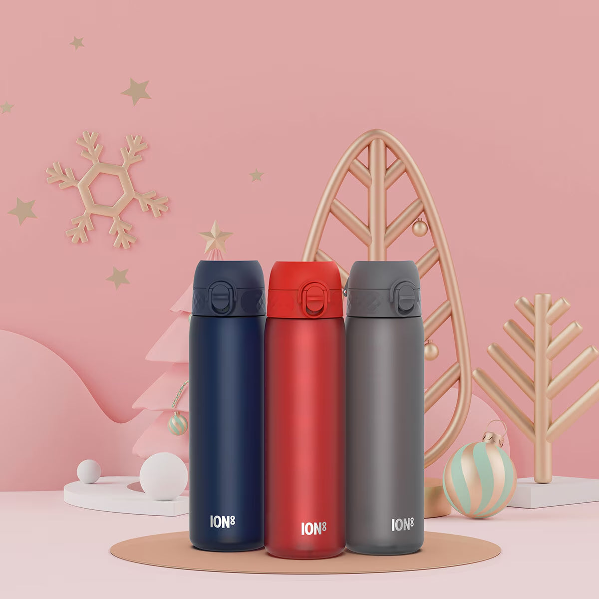 Ion8 Recyclon™ Leakproof 500Ml Water Bottle, 3 Pack image 1