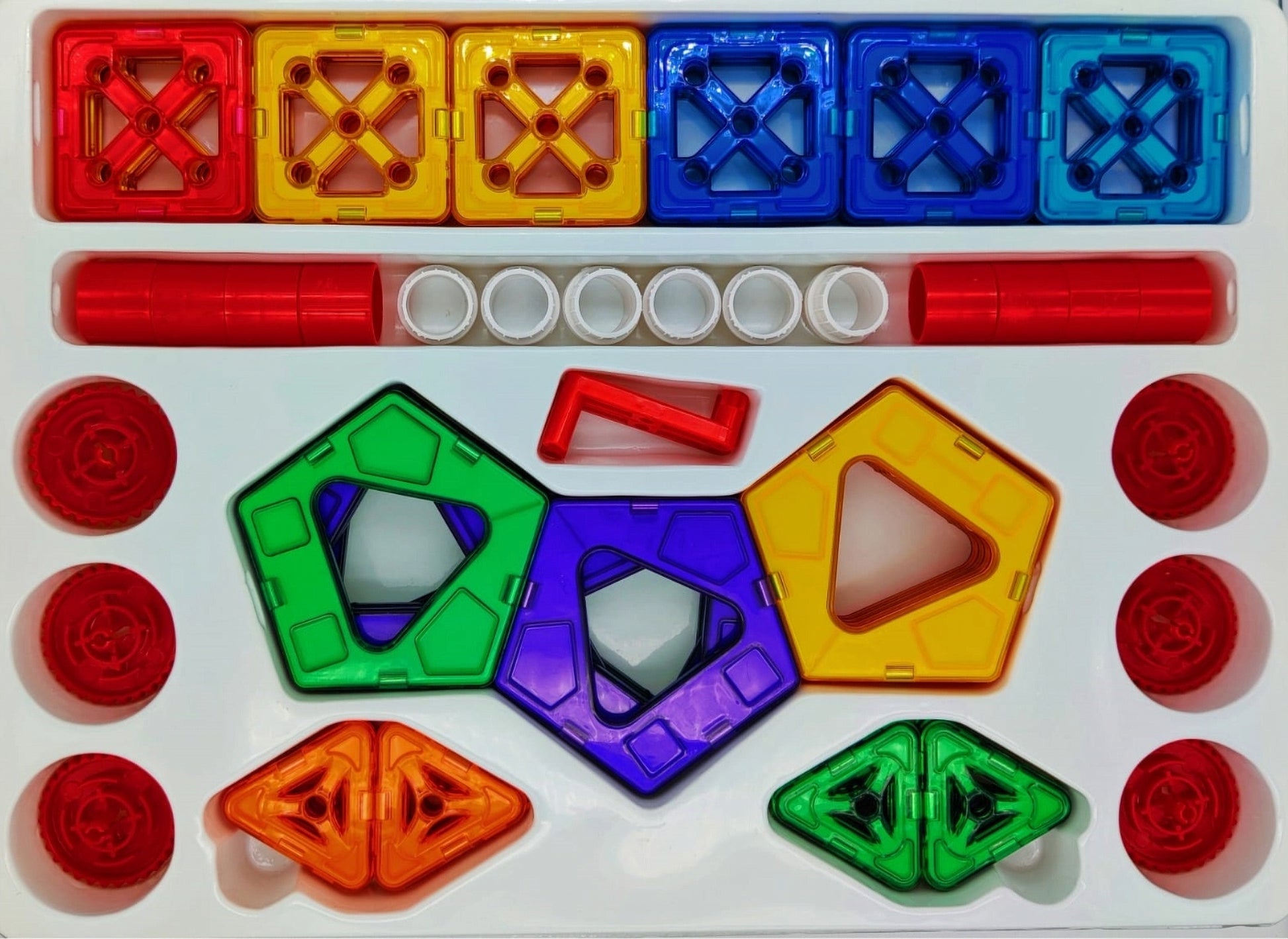 Mag-Genius Series 2 Magnetic Building Blocks Tiles image 4
