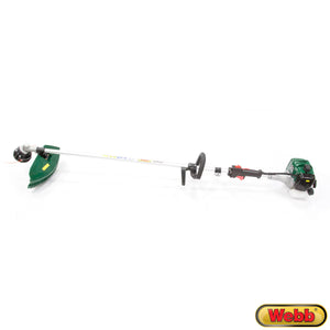 Webb 26Cc 25Cm Straight Shaft Loop Handled Petrol Brushcutter - Model WEBC26 image 0