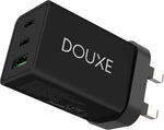 USB C Charger Plug (Parvus 67W), PPS 3-Port Fast Compact USB C Charger, Gan Charger for Macbook Pro/Air, Galaxys21/S22, Dell XPS, Iphone 14 and More
