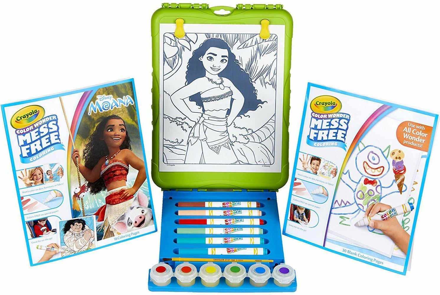 Crayola Disney Moana Tabletop Easel Kit +  Refill Book image 2