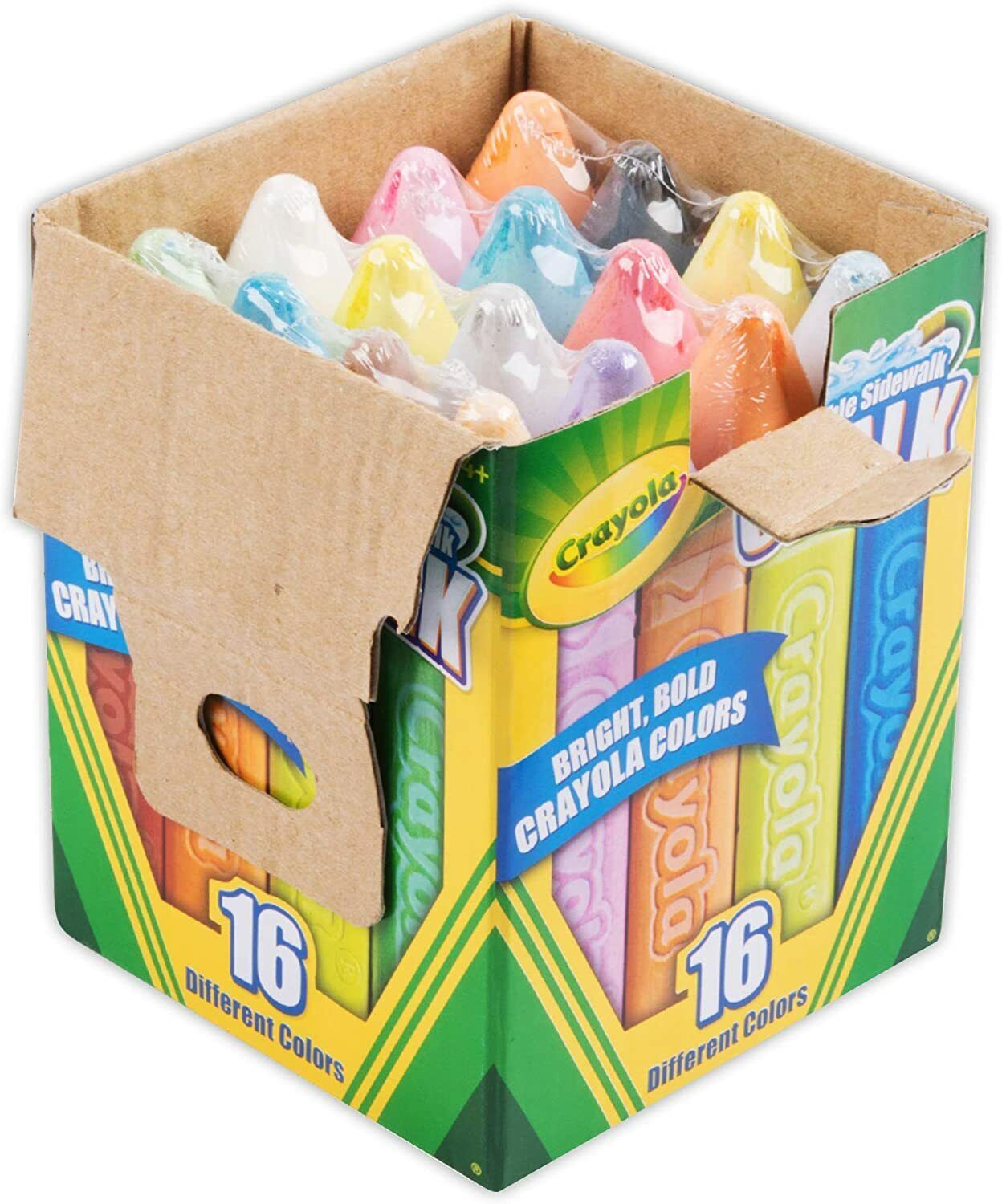 Crayola Chalk Washable Anti-Roll 16-Piece image 2