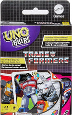Mattel Games UNO Flip Transformers Card Game for Family Game Night image 0