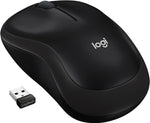 Logitech M185 Wireless Mouse USB Black image 0