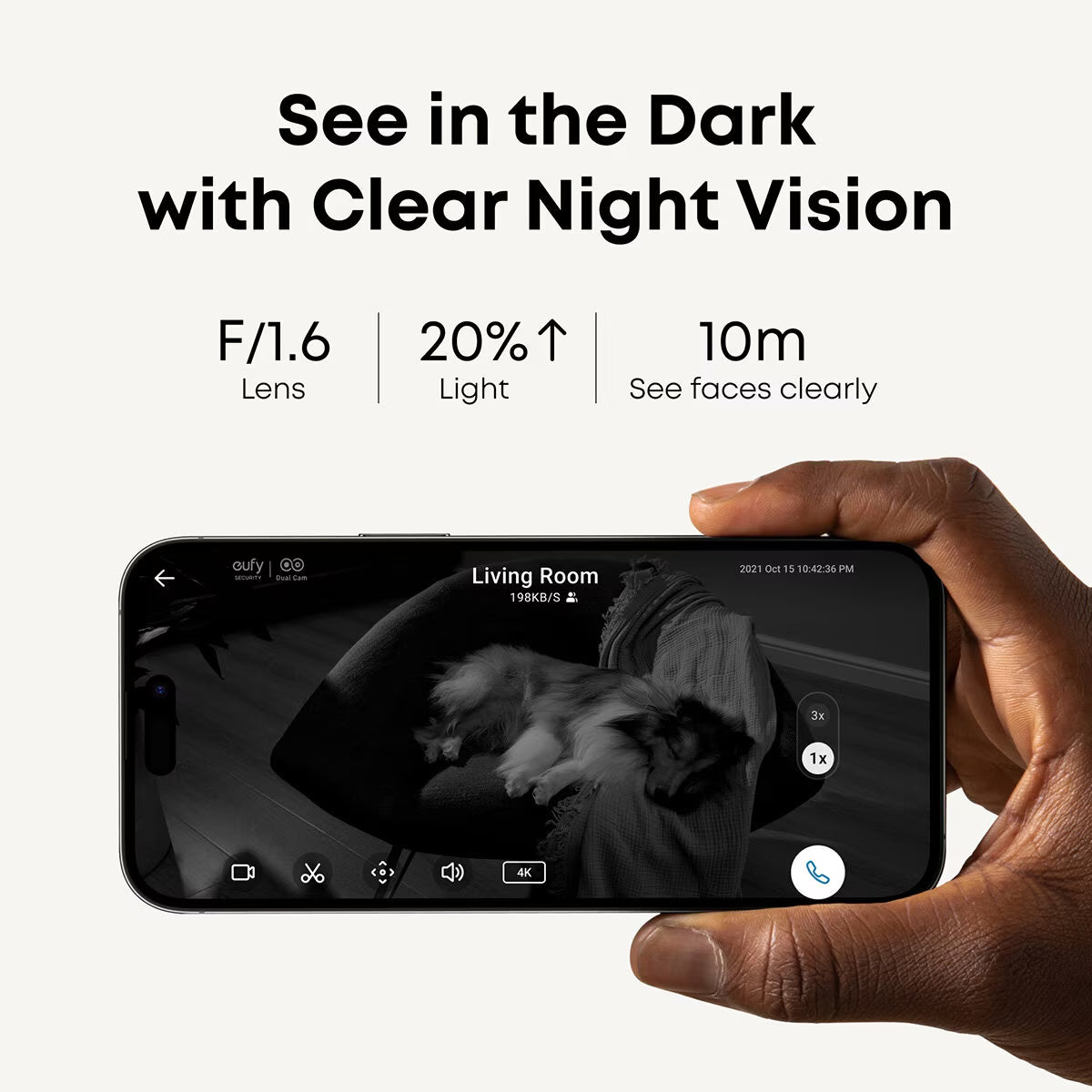 Eufy S350 4K Dual Lens Pan-Tilt Smart Indoor Camera 2 Pack - No Monthly Fees image 2