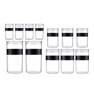 Bodum PRESSO 12 Storage Jars with Lids image 1
