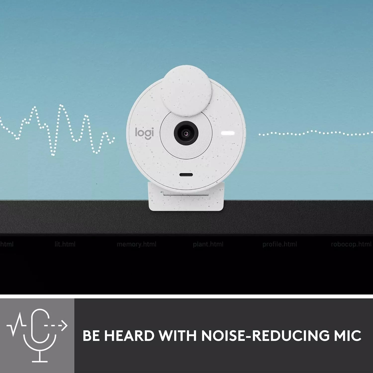 Logitech Brio Full HD Webcam with Privacy Shutter Off White image 6