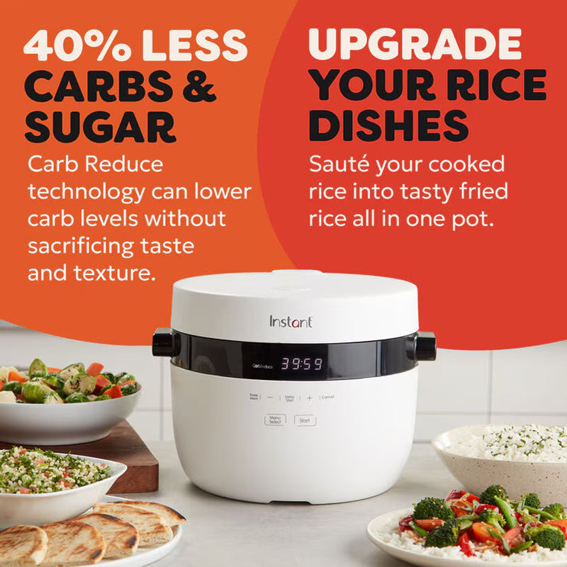 Instant Rice Cooker and Steamer 12-Cup / 2.8L