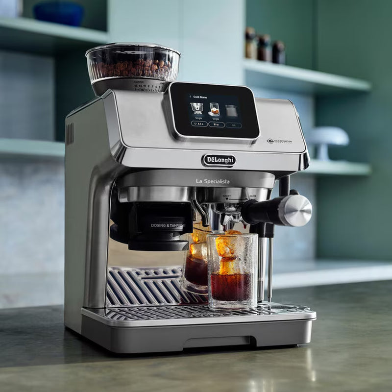 De'Longhi EC9455.M La Specialista Touch Bean to Cup Coffee Machine in Metal