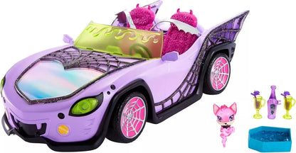 Monster High Ghoul Mobile Toy Car with Pet and Cooler image 0
