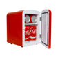 Coca-Cola Classic Coke Bottle 4L Mini Fridge 12V Cooler in Red