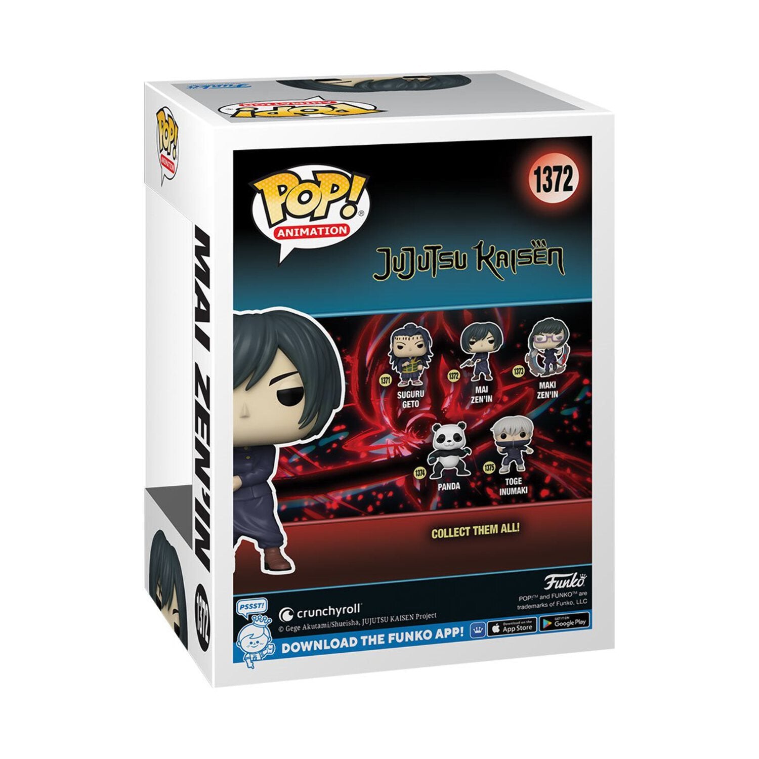 Funko! Pop Animation: Jujutsu Kaisen - Mai Zen'in #1372 image 3