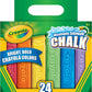 Crayola Chalk Washable Anti-Roll 24-Piece image 7