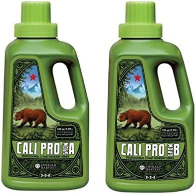 Emerald Harvest Cali Pro Grow A+B Fertilizer Combo, 0.95 L image 0