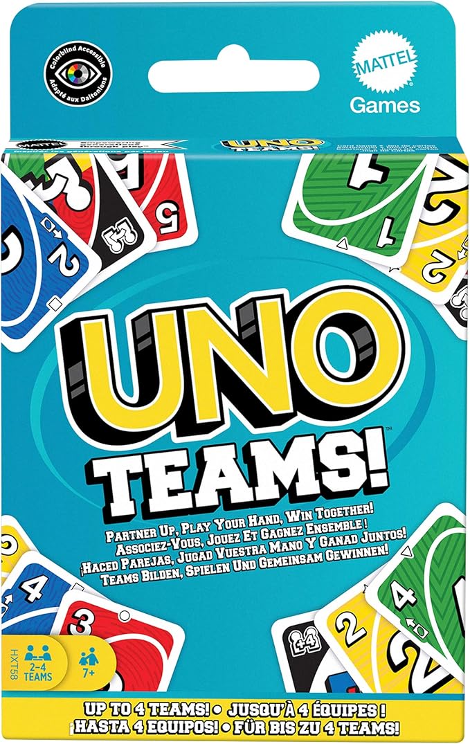 UNO Teams Card Game for Family Nights image 0