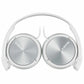 Sony ZX Series Foldable Headphones White image 1