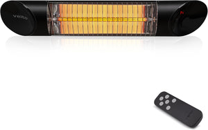 Veito Blade Mini Indoor and Outdoor Carbon Infrared Heater - Black image 2