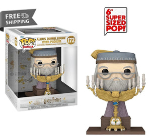Funko POP! Deluxe: Harry Potter Prisoner of Azkaban Albus Dumbledore with Podium image 0