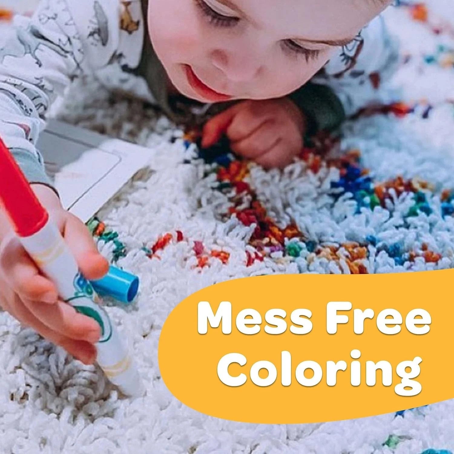 Crayola Colour Wonder Mess-Free Colouring Book Set with 3 Markers image 1