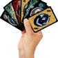 UNO Wednesday Card Game for Kid, Adult & Family Nights, Parties, Travel & Camping, Toy Collectible Inspired by the Series, JHB18