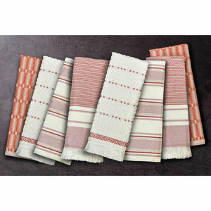 Mundo Textile Kitchen Towels 8 Pack, in 4 Designs