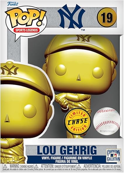 Funko POP! MLB: Legends - Lou Gerhig Rare Chase Variant image 2