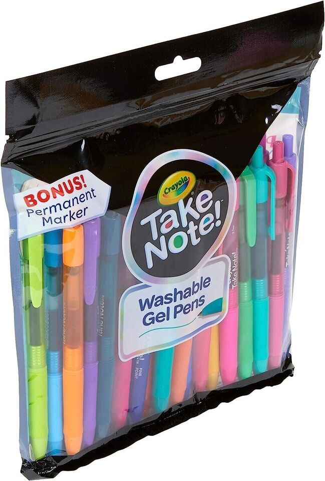 Crayola Coloured Gel Pens 24 Count image 1