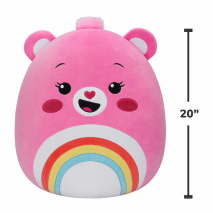Squishmallows Original Care Bears 20In Cheer Bear – Official Jazwares Plush