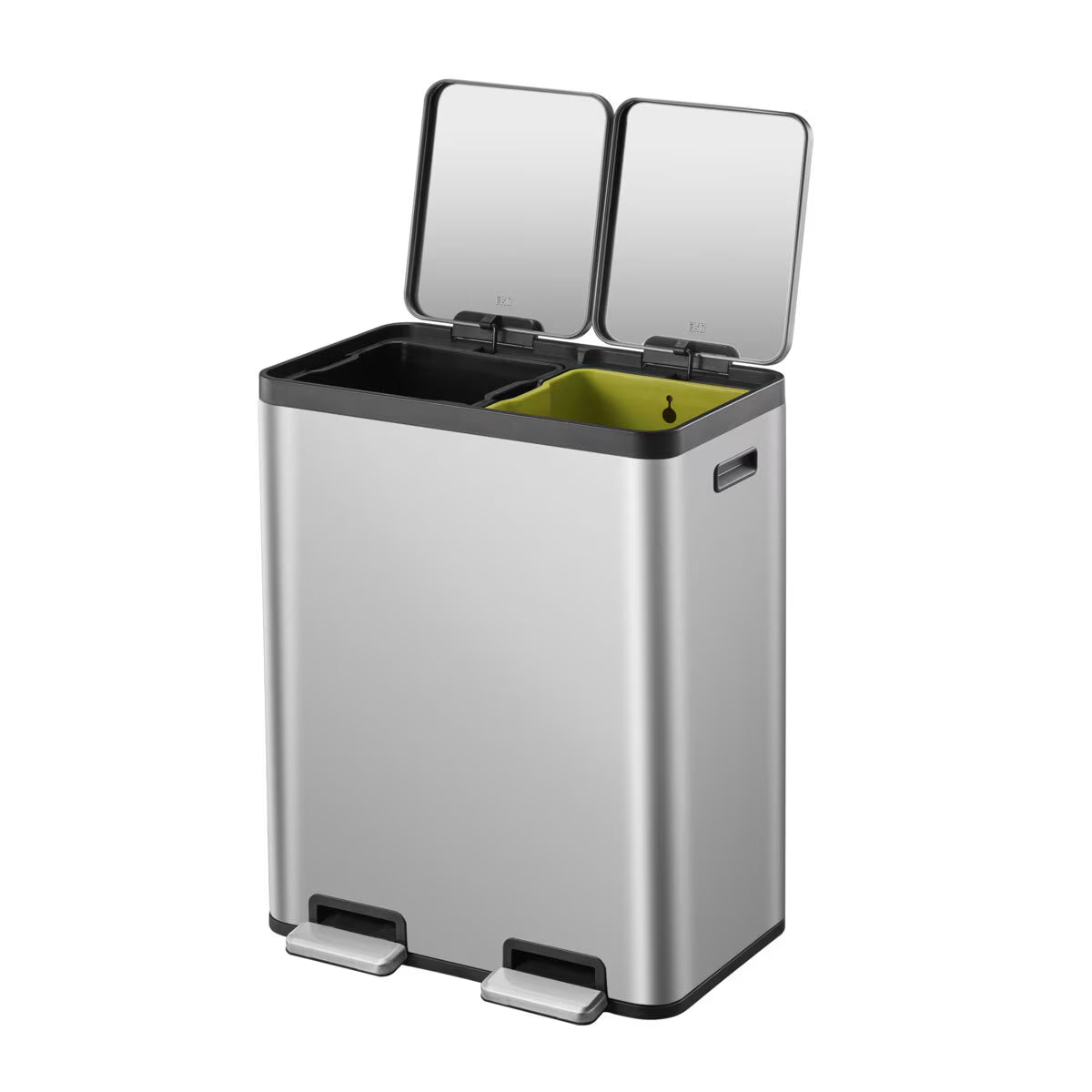 EKO Ecocasa 60L Recycling Bin in Stainless Steel