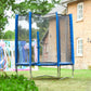 Plum 6Ft Springsafe Trampoline in Blue