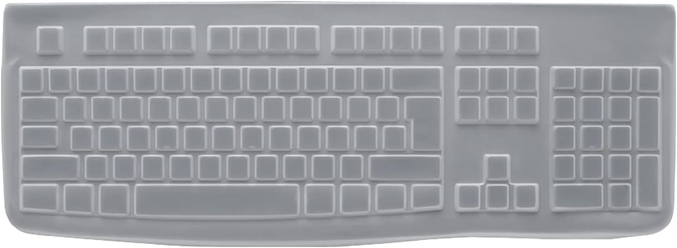Logitech Protective Cover for K120 Keyboard and MK120 Desktop, Durable Silicone image 2