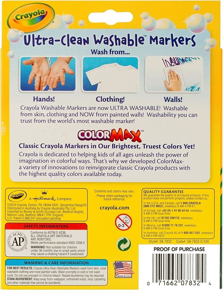 Crayola 8 Ct Bold Broad-Line image 3