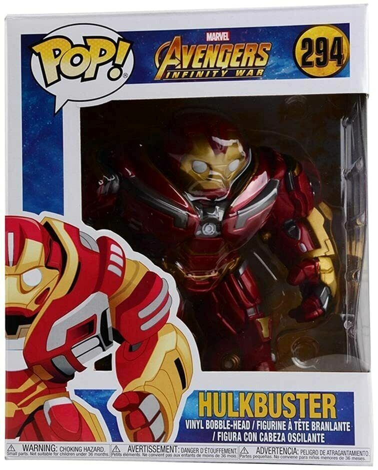 Funko POP! Marvel Avengers Infinity War 6" Hulkbuster #294 image 5