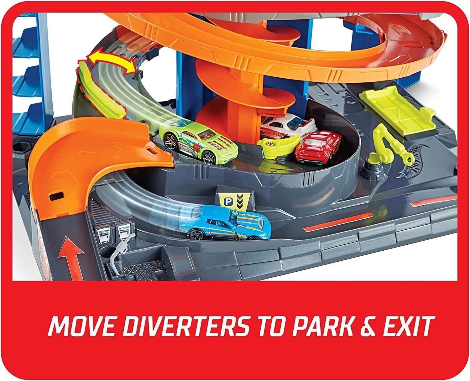 Hot Wheels City Mega Garage Playset image 5
