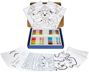 PAW Patrol Art Kit (60+Pcs), Art Set for Kids, PAW Patrol Toys & Gifts, PAW Patrol Coloring Set, Gift for Boys & Girls, Ages 4+
