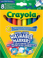 Crayola 8 Count Washable Bright Markers image 0