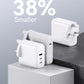 100W USB C Plug Power Delivery, USB-C Charger Gan III Fast Charge Lptop Charger for Iphone 17,Macbook Pro/Air, Galaxy S23/S21, Dell XPS 13, Note 20/10+, Steam Deck, White
