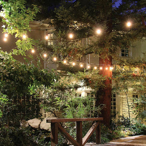 Feit 48Ft (14.6M) 24 LED Indoor/Outdoor Weatherproof String Lights Set