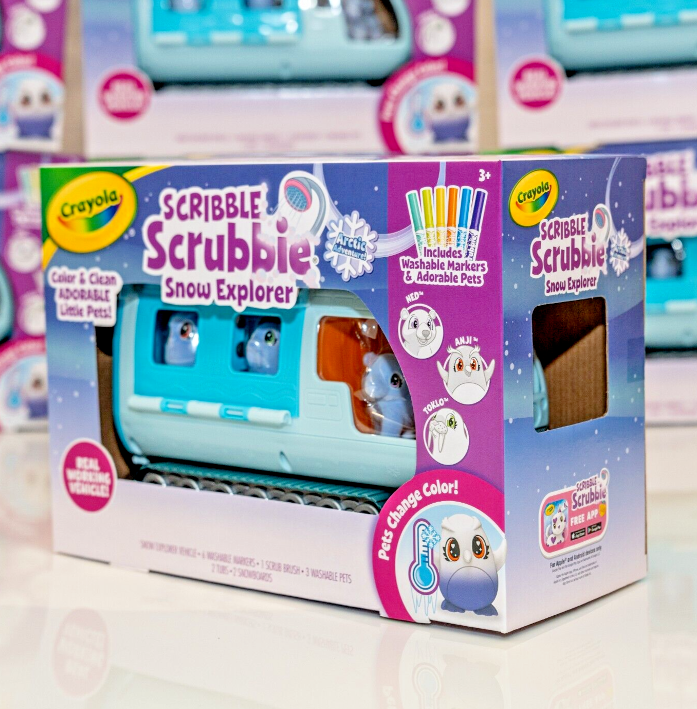 Crayola Scribble Scrubbie Pets Arctic Snow Explorer image 1