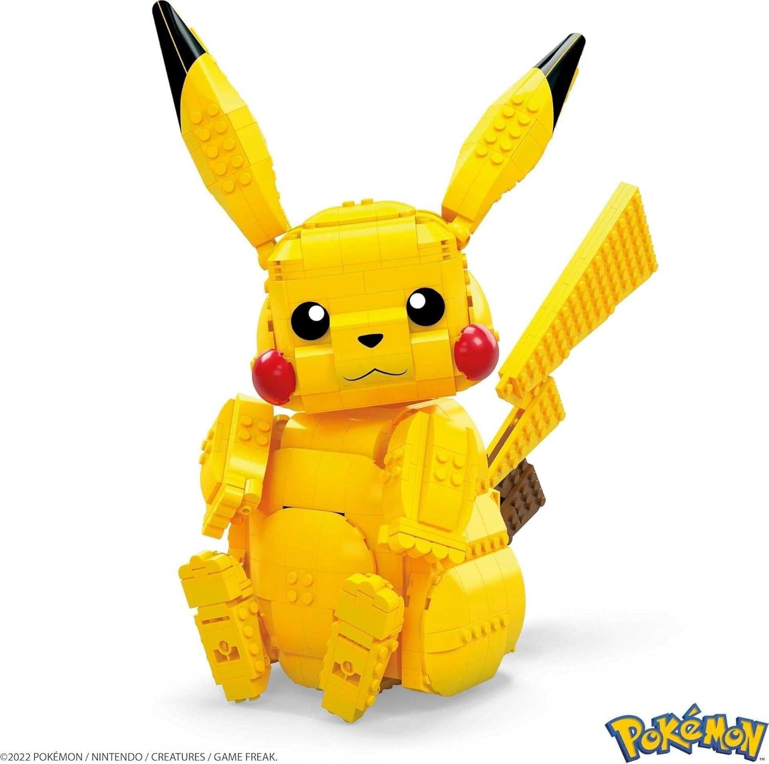 MEGA Pokémon Jumbo Pikachu Building Set – 825 Pieces, 30.5cm Tall image 1