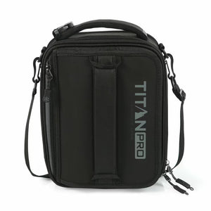 Titan Pro Expandable Fridge Cold Lunch Box in Black