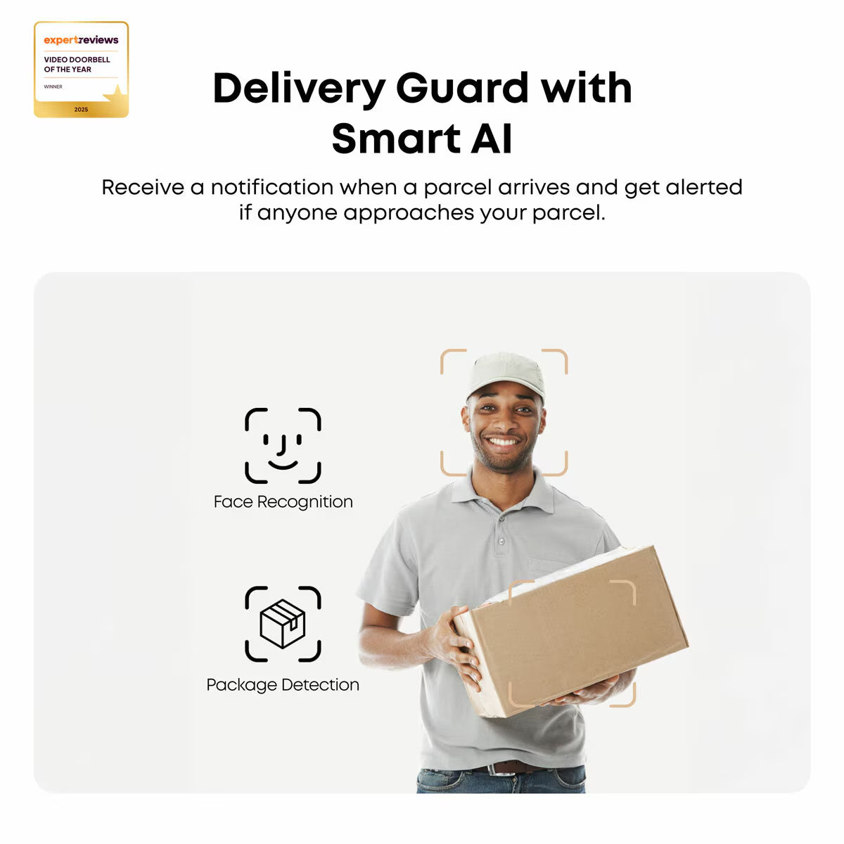 eufy E340 2K Dual Cameras Smart Video Doorbell with Chime - No Monthly Fees image 4